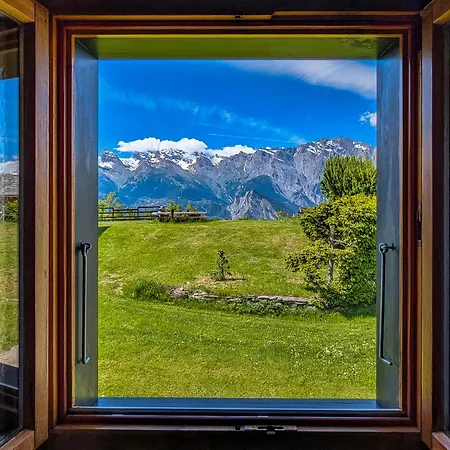 Apartmán Repos En Montagne, Au Vert, Vue Et Terrasse