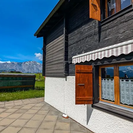 Repos En Montagne, Chalet Au Vert, Vue Et Jardin Alpesi faház La Tzoumaz