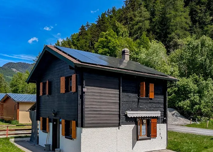 Repos En Montagne, Au Vert, Vue Et Terrasse Appartement La Tzoumaz